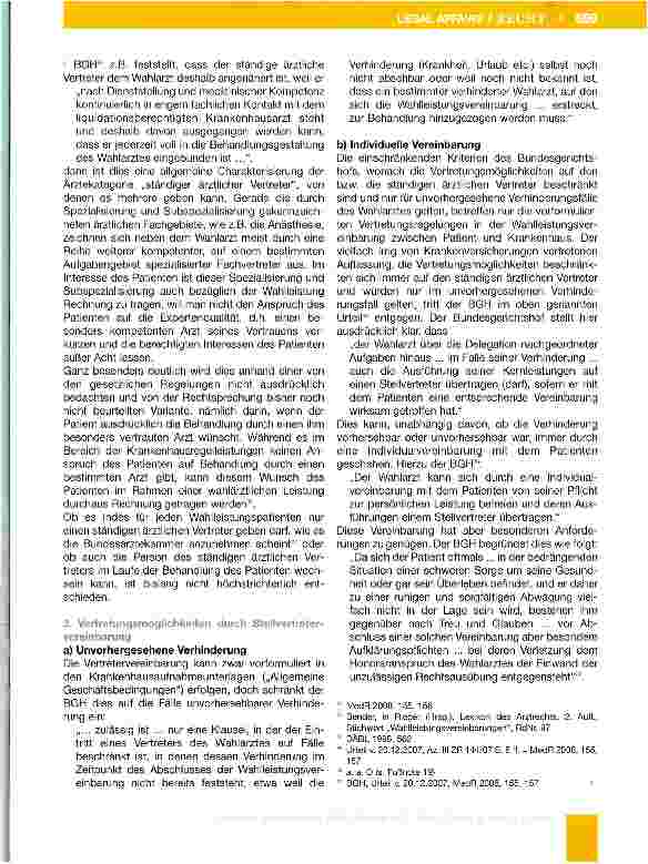 Vorschauseite 5: Wahlleistungen - Update