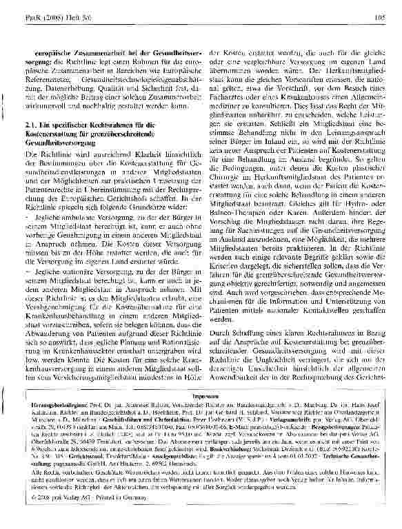 Vorschauseite 3: Mitteilung der Kommission Ein Gemeinschaftsrahmen für die Ausübung der Patientenrechte in der grenzüberschreitenden Gesundheitsversorgung