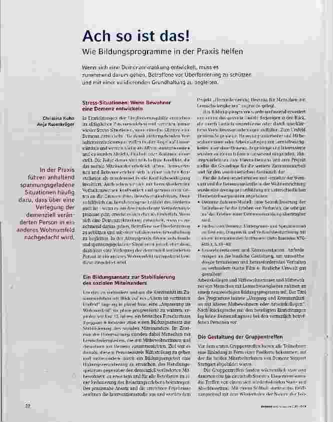 Vorschauseite 1: Ach so ist das!