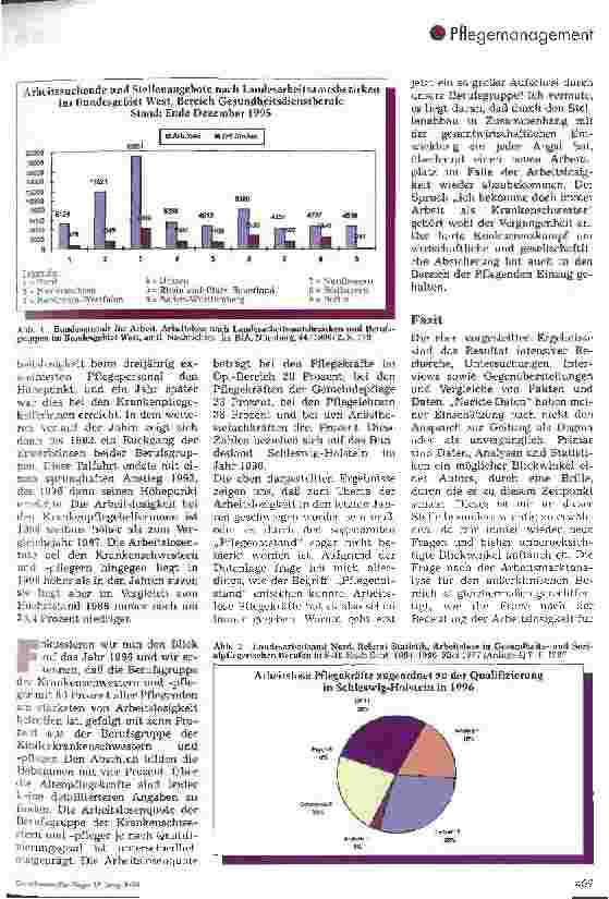 Vorschauseite 2: Arbeitsmarktanalyse in den Pflegeberufen 2. Teil