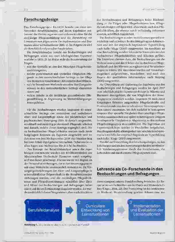 Vorschauseite 2: Ein Curriculum für die generalistische Pflegeausbildung