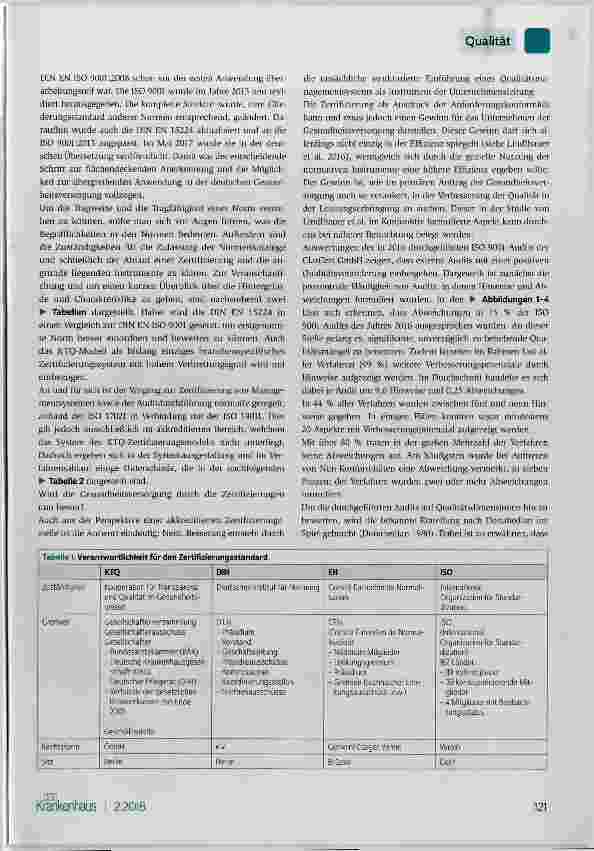 Vorschauseite 2: Qualitätsmanagement im Gesundheitswesen auf Grundlage der branchenspezifischen Norm