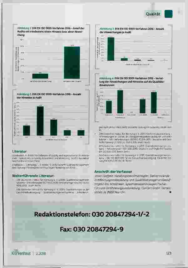 Vorschauseite 4: Qualitätsmanagement im Gesundheitswesen auf Grundlage der branchenspezifischen Norm
