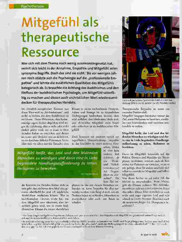 Vorschauseite 1: Mitgefühl als therapeutische Ressource