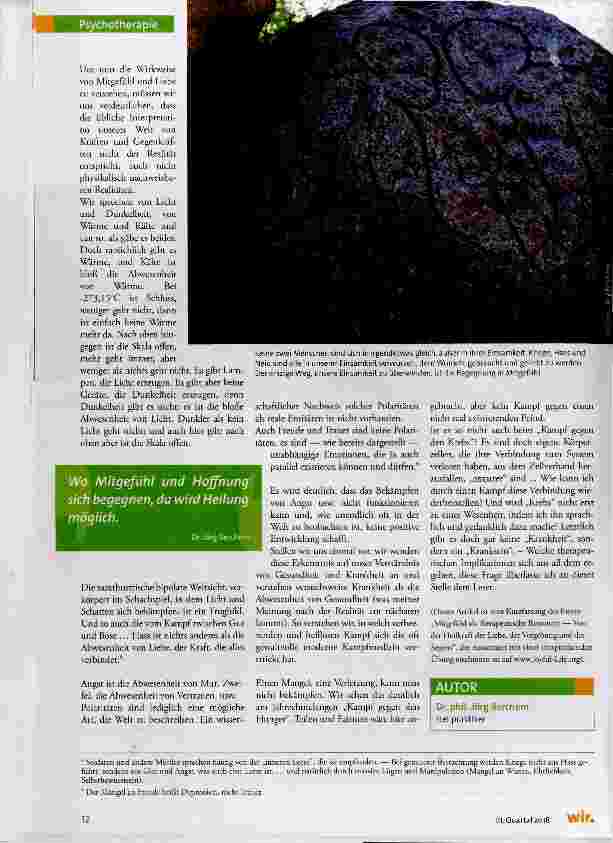 Vorschauseite 5: Mitgefühl als therapeutische Ressource