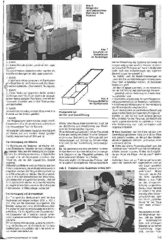 Vorschauseite 4: Das Modul-System Ein neuer Weg in der Materialversorgung im Krankenhaus