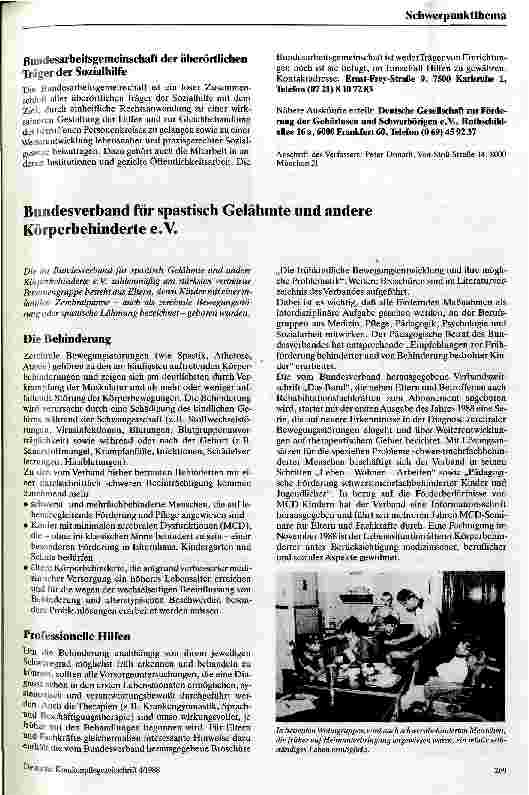 Vorschauseite 3: Selbsthilfegruppen stellen sich vor Deutsche Gesellschaft zur Förderung der Gehörlosen u. Schwerhörigen