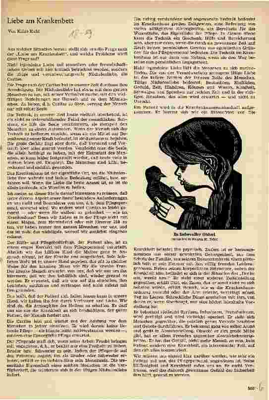 Vorschauseite 1: Liebe am Krankenbett