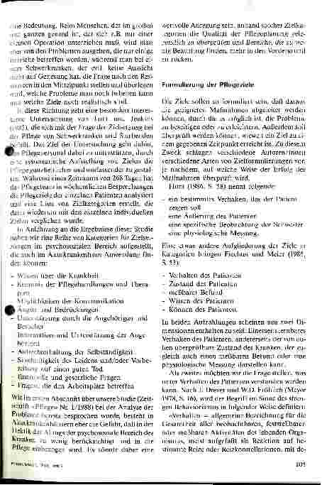 Vorschauseite 2: Verbessert die Pflegeplanung die Praxis? Untersuchung von 100 Pflegedokumentationssystemen // 2. Teil