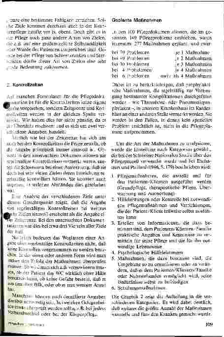 Vorschauseite 6: Verbessert die Pflegeplanung die Praxis? Untersuchung von 100 Pflegedokumentationssystemen // 2. Teil
