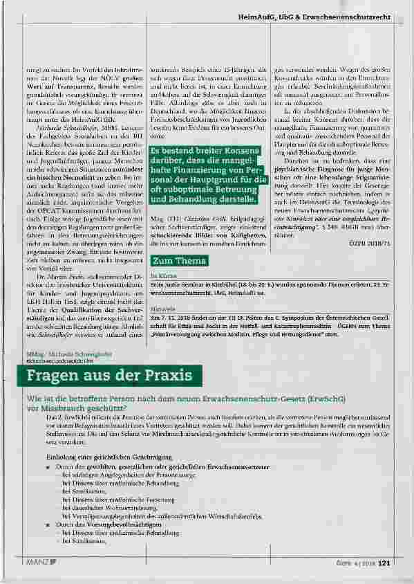 Vorschauseite 4: Große Themen, viele Fragen Justiz-Seminar in Kitzbühel.