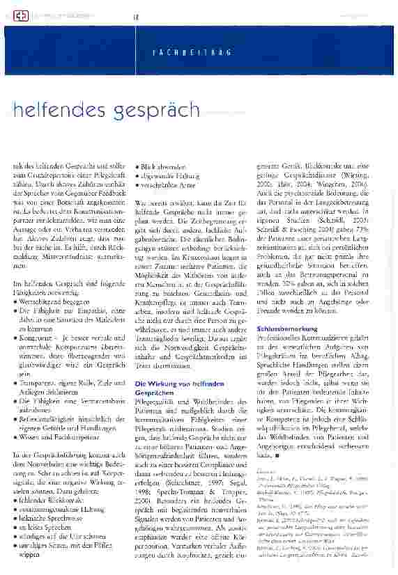 Vorschauseite 2: das helfende Gespräch