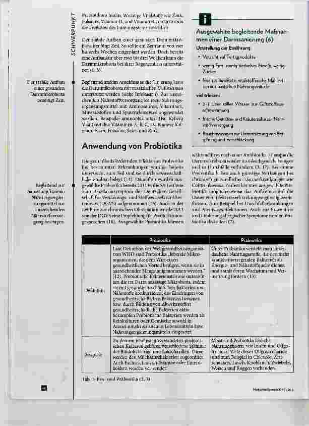 Vorschauseite 3: Darmsanierung für die Abwehrkräfte