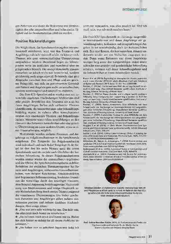 Vorschauseite 4: Den Intensivaufenthalt professionell aufarbeiten