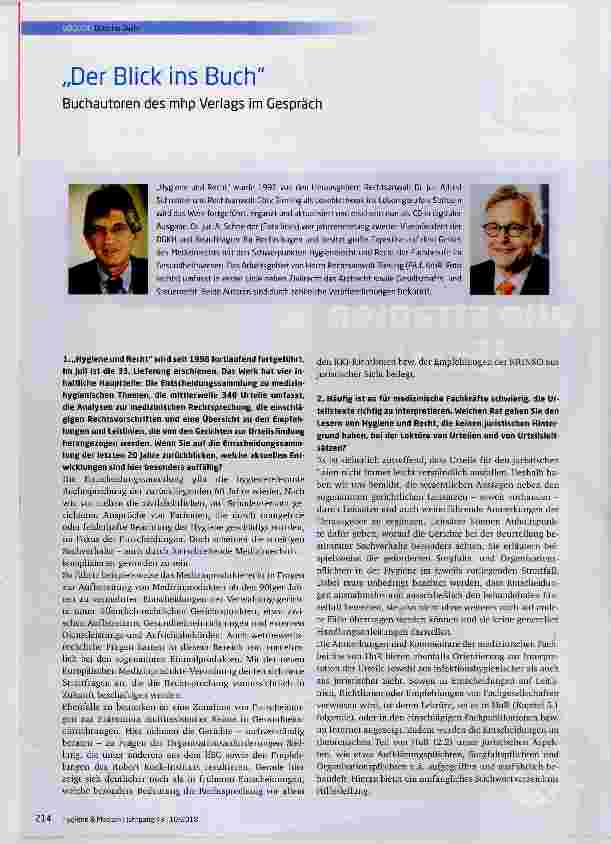 Vorschauseite 1: „Der Blick ins Buch