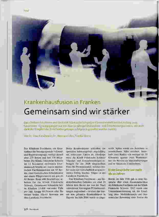 Vorschauseite 1: Gemeinsam sind wir stärker