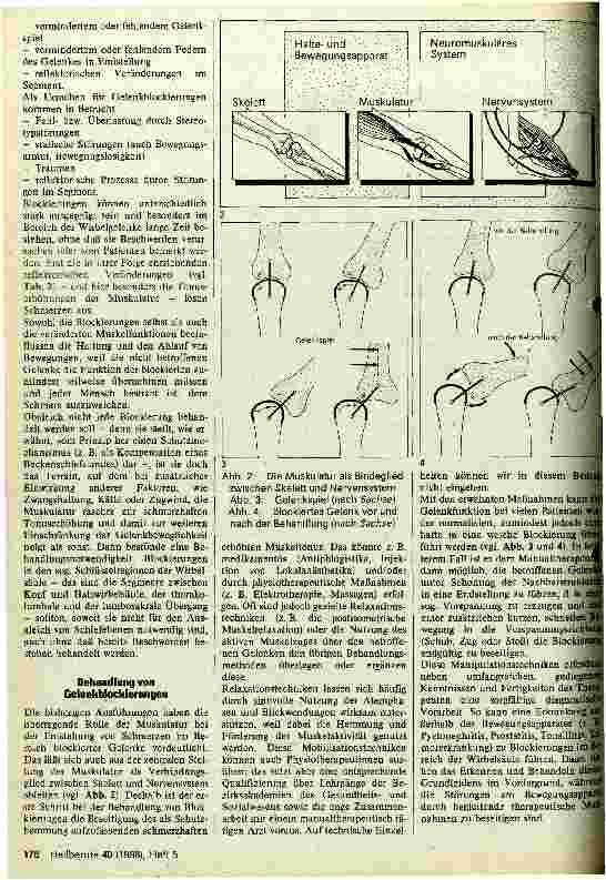 Vorschauseite 2: Manuelle Therapie - physiologiesche Grundlagen und Anwendungsmöglichkeiten