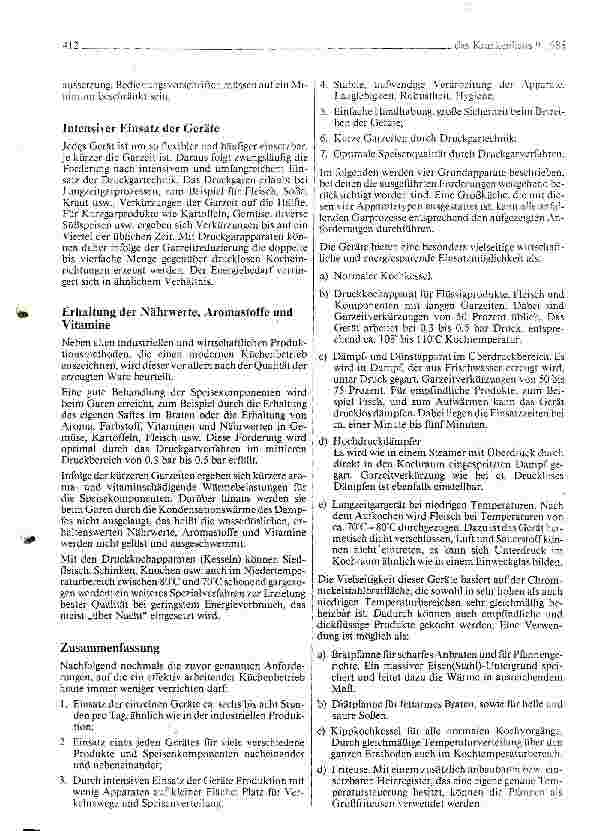 Vorschauseite 2: Neuentwicklungen für die Krankenhausküche