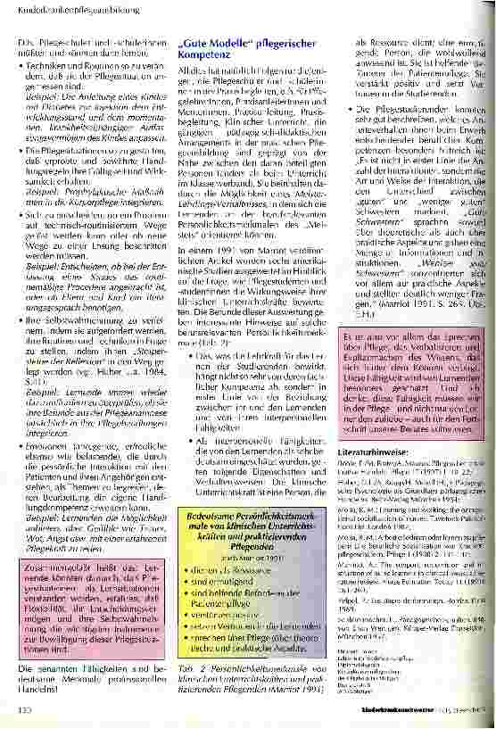 Vorschauseite 3: Pflegekompetent handeln - wie und wo lernt man das?