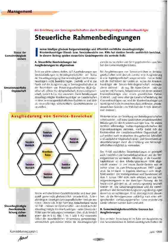 Vorschauseite 1: Steuerliche Rahmenbedingungen
