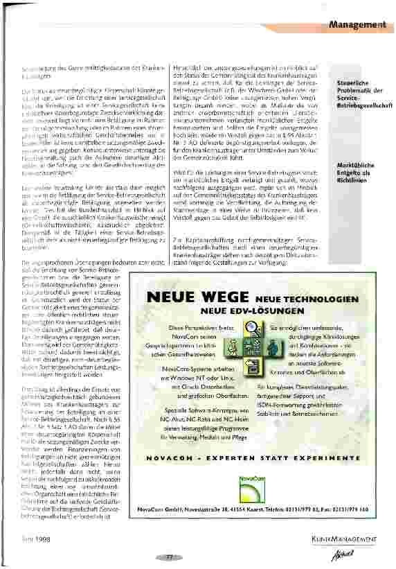 Vorschauseite 2: Steuerliche Rahmenbedingungen