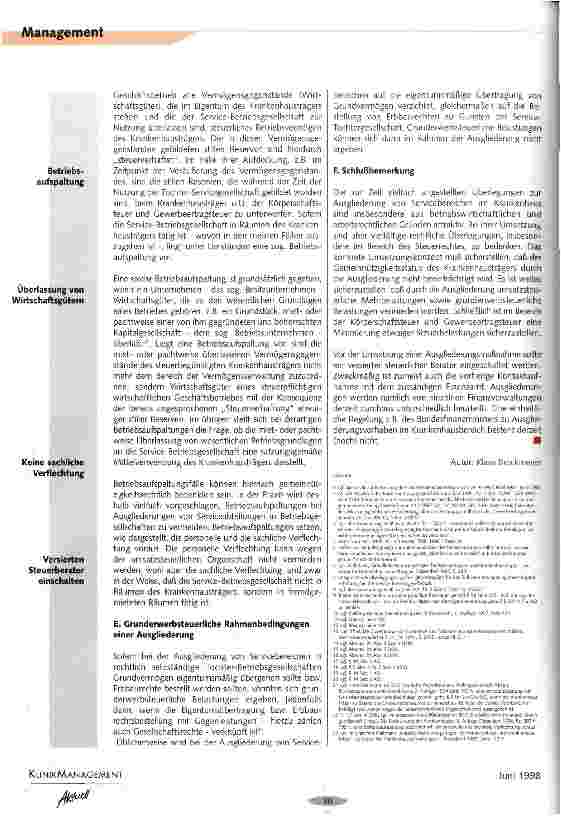 Vorschauseite 5: Steuerliche Rahmenbedingungen