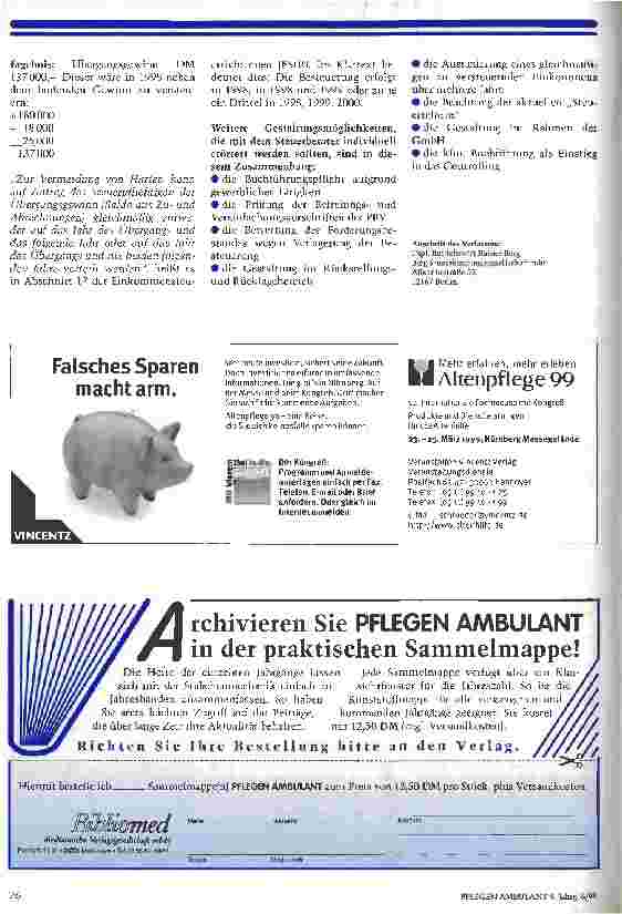 Vorschauseite 2: PBV kontra Steuer