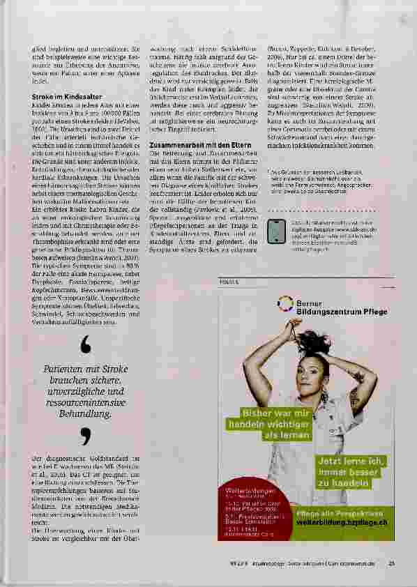 Vorschauseite 4: Selbst alltägliche Notfallsituationen verlangen vertieftes Fachwissen
