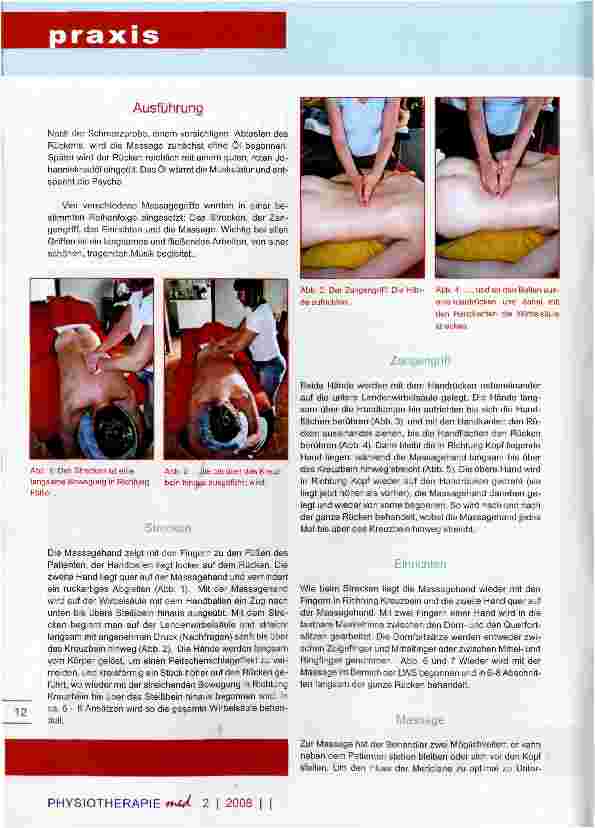 Vorschauseite 2: Die Wirkung der Breuß-Massage