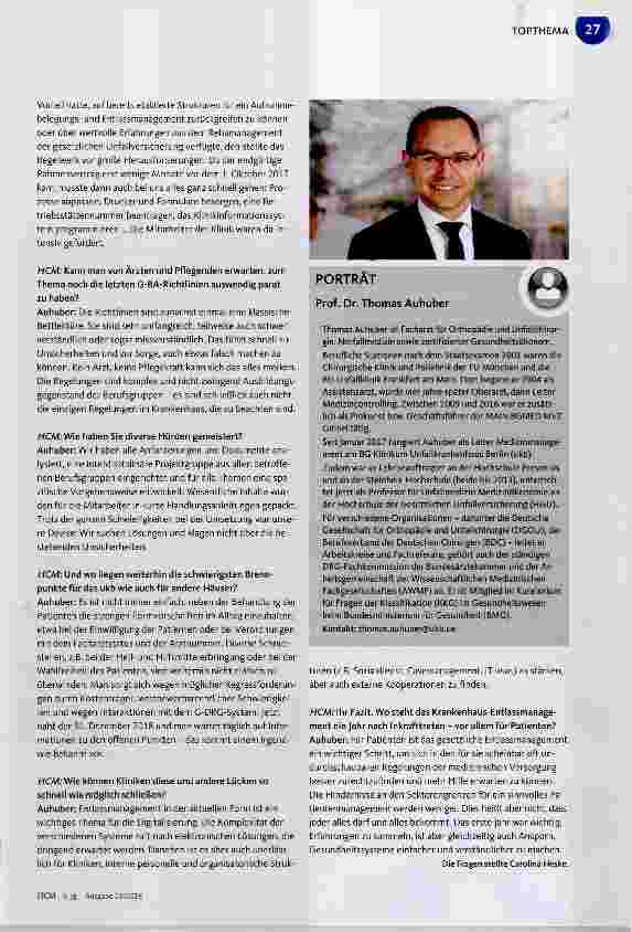 Vorschauseite 2: Mitarbeiter sind intensiv gefordert