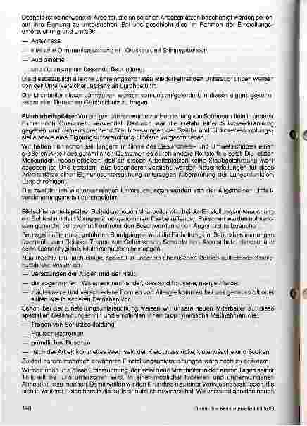 Vorschauseite 3: Die Aufgaben einer Dipl. Krankenpflegeperson in einem chem. Betrieb