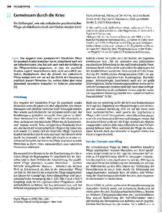Vorschauseite 1: Gemeinsam durch die Krise