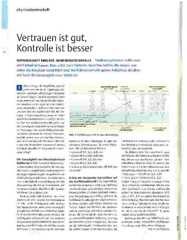 Vorschauseite 1: Vertrauen ist gut, Kontrolle ist besser