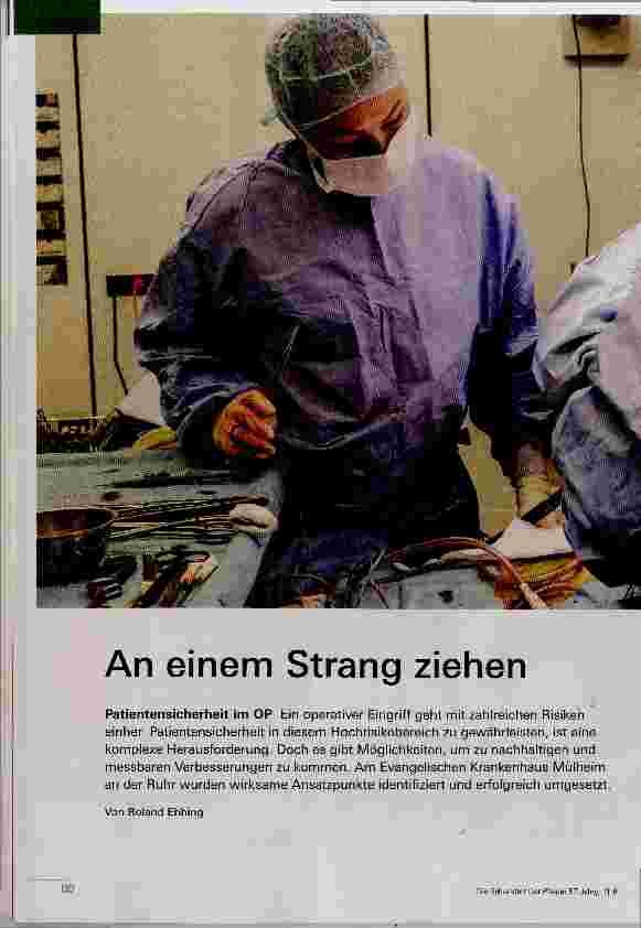 Vorschauseite 1: An einem Strang ziehen