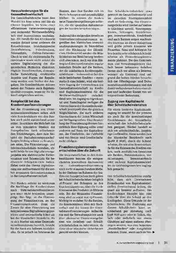 Vorschauseite 2: Von der Immobilienzur Unternehmensfinanzierung