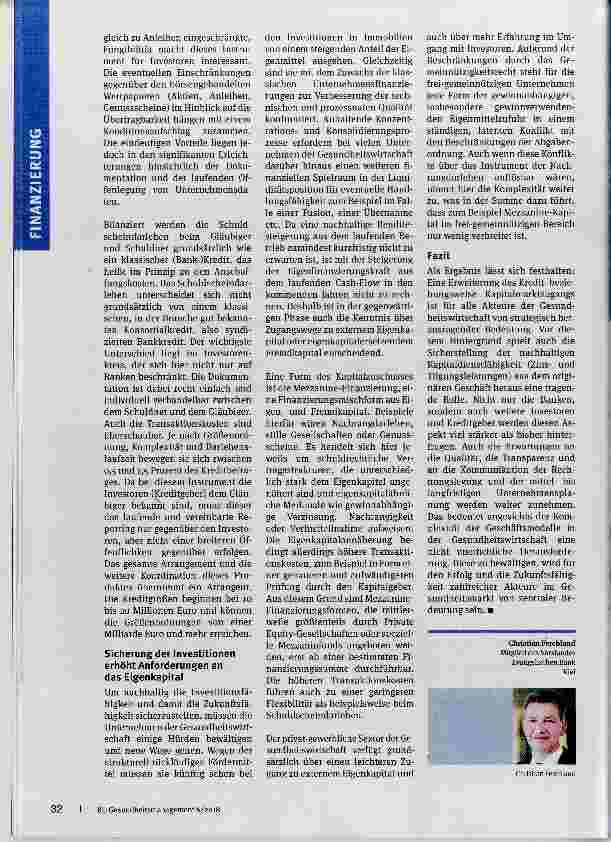 Vorschauseite 3: Von der Immobilienzur Unternehmensfinanzierung