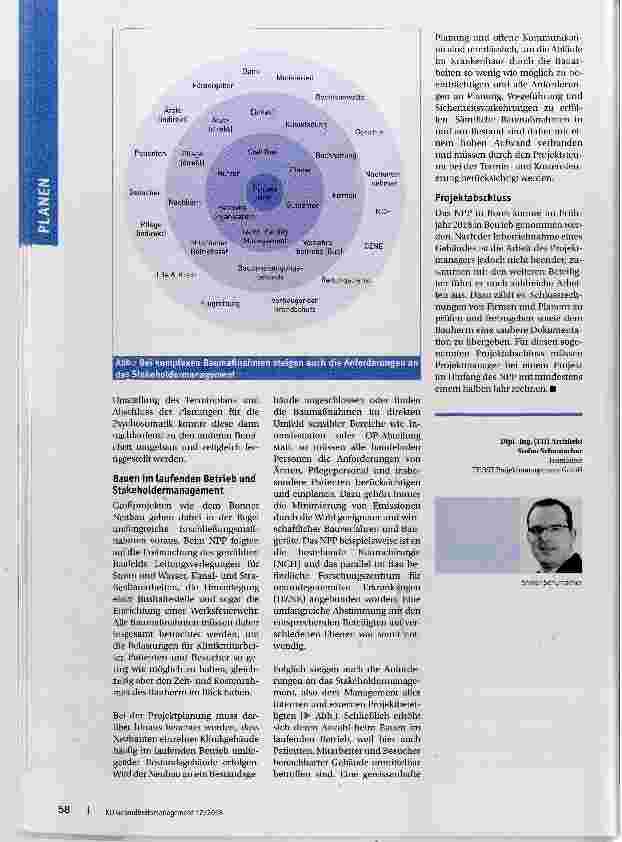 Vorschauseite 3: Projektmanagement im modernen Klinikbau
