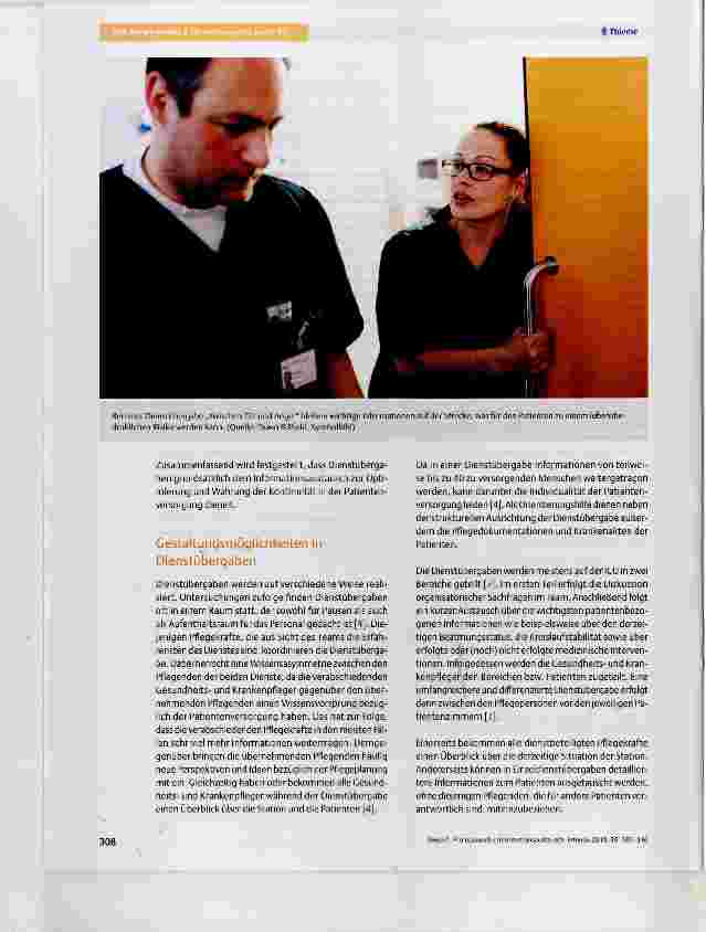 Vorschauseite 4: Professioneller Informationsaustausch