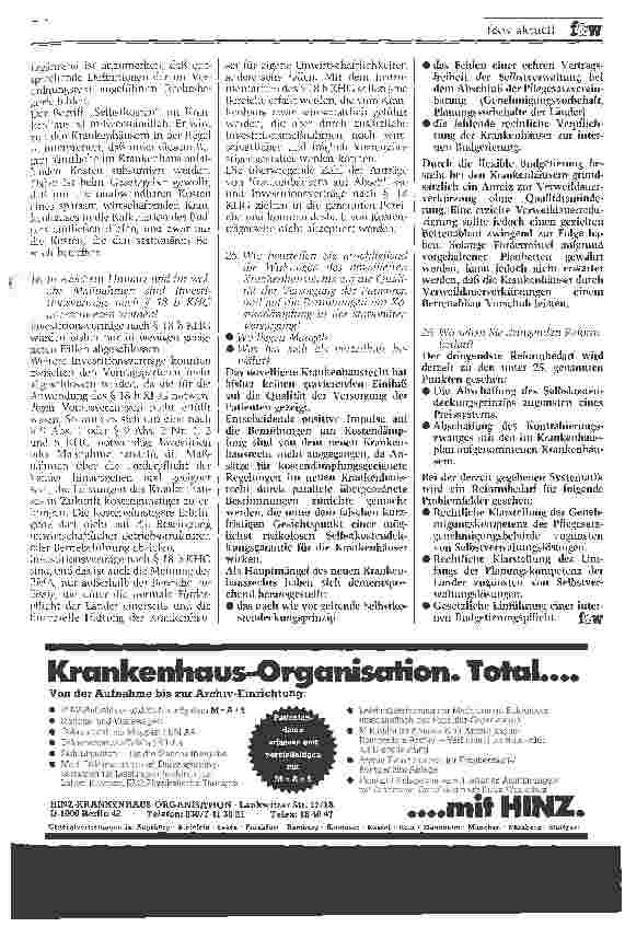Vorschauseite 3: Erfahrungsbericht zum neuen Pflegesatzrecht: Stellungnahme der GKV-Spitzenverbände