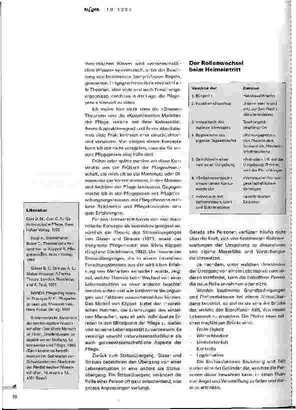 Vorschauseite 2: Theorie und Praxis der Pflege beim Heimeintritt