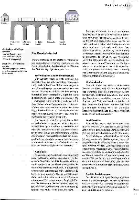 Vorschauseite 3: Theorie und Praxis der Pflege beim Heimeintritt