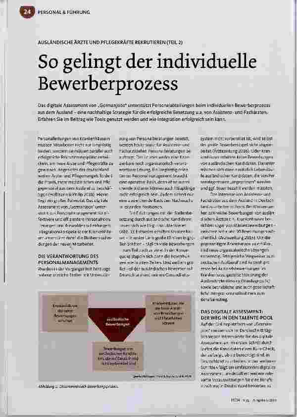 Vorschauseite 1: So gelingt der individuelle Bewerberprozess