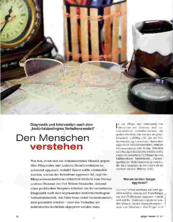 Vorschauseite 1: Den Menschen verstehen