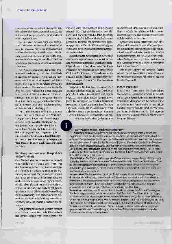 Vorschauseite 5: Auf der Suche nach dem Inneren Team