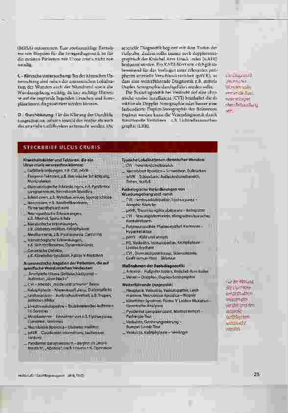 Vorschauseite 2: Ulkus ist nicht gleich Ulkus