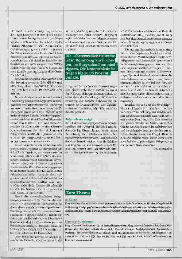 Vorschauseite 2: Was verdient eine Pflegekraft?