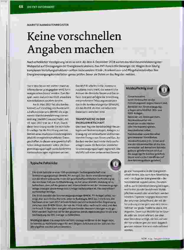 Vorschauseite 1: Keine vorschnellen Angaben machen