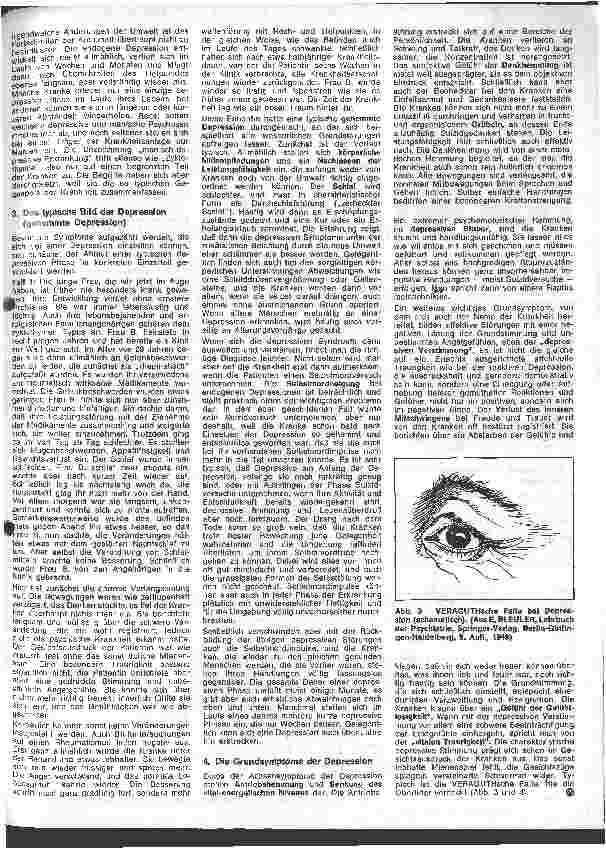 Vorschauseite 2: Die Schwester in der Psychiatrie 3. Folge: Endogene Psychosen A) Manisch-depressive Erkrankungen (Zyklothymie)