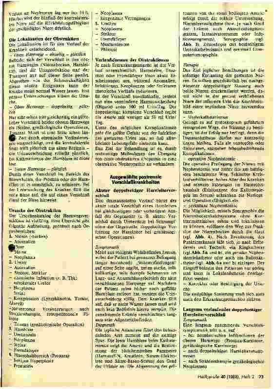 Vorschauseite 3: Die postrenale Anurie