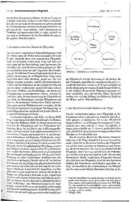 Vorschauseite 3: Interaktionsorientierte Pflegeethik Skizze einer integrierten Theorie, Didaktik und Methodik der Pflegeethik